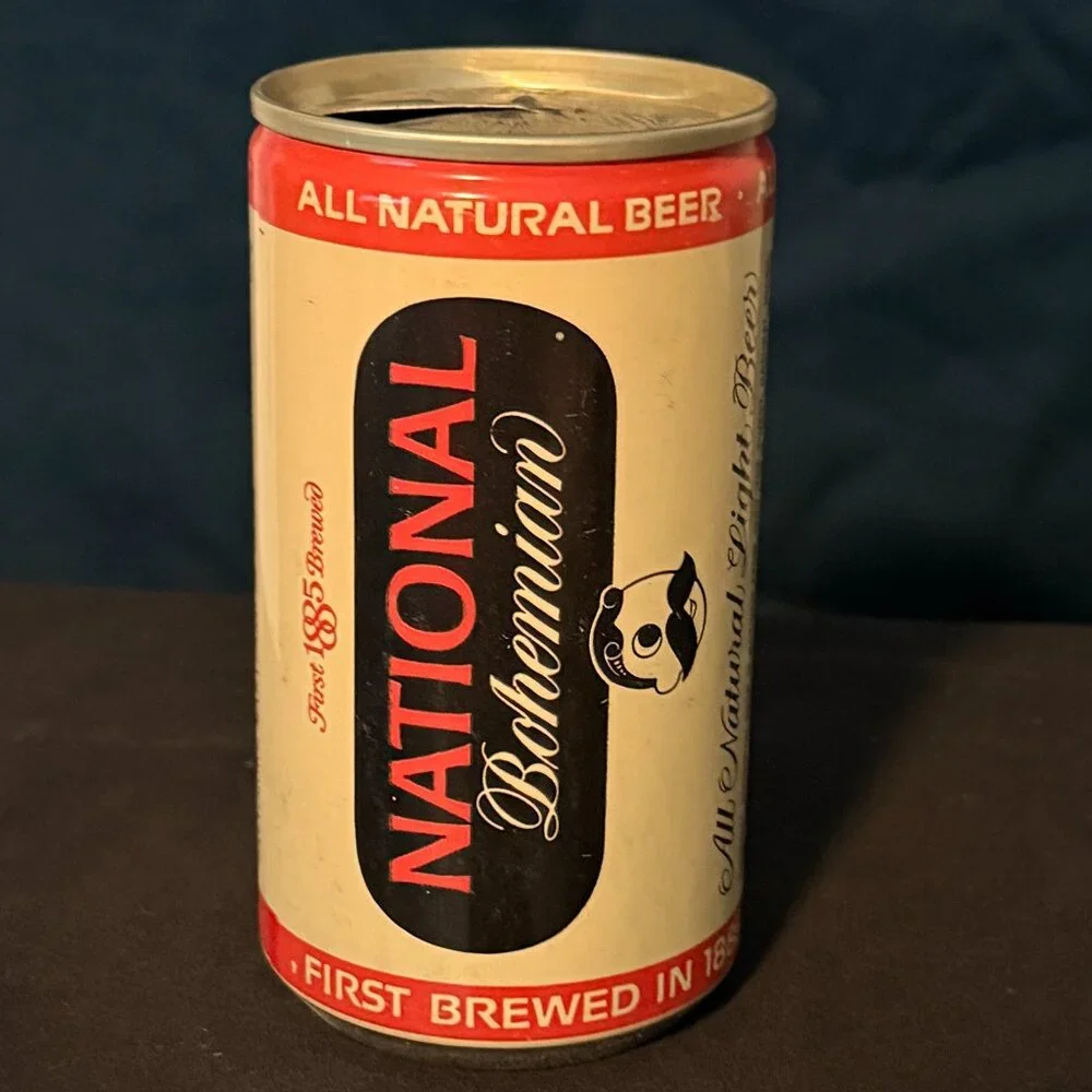 National Bohemian vintage beer can